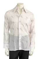 1970s geometric print shirt