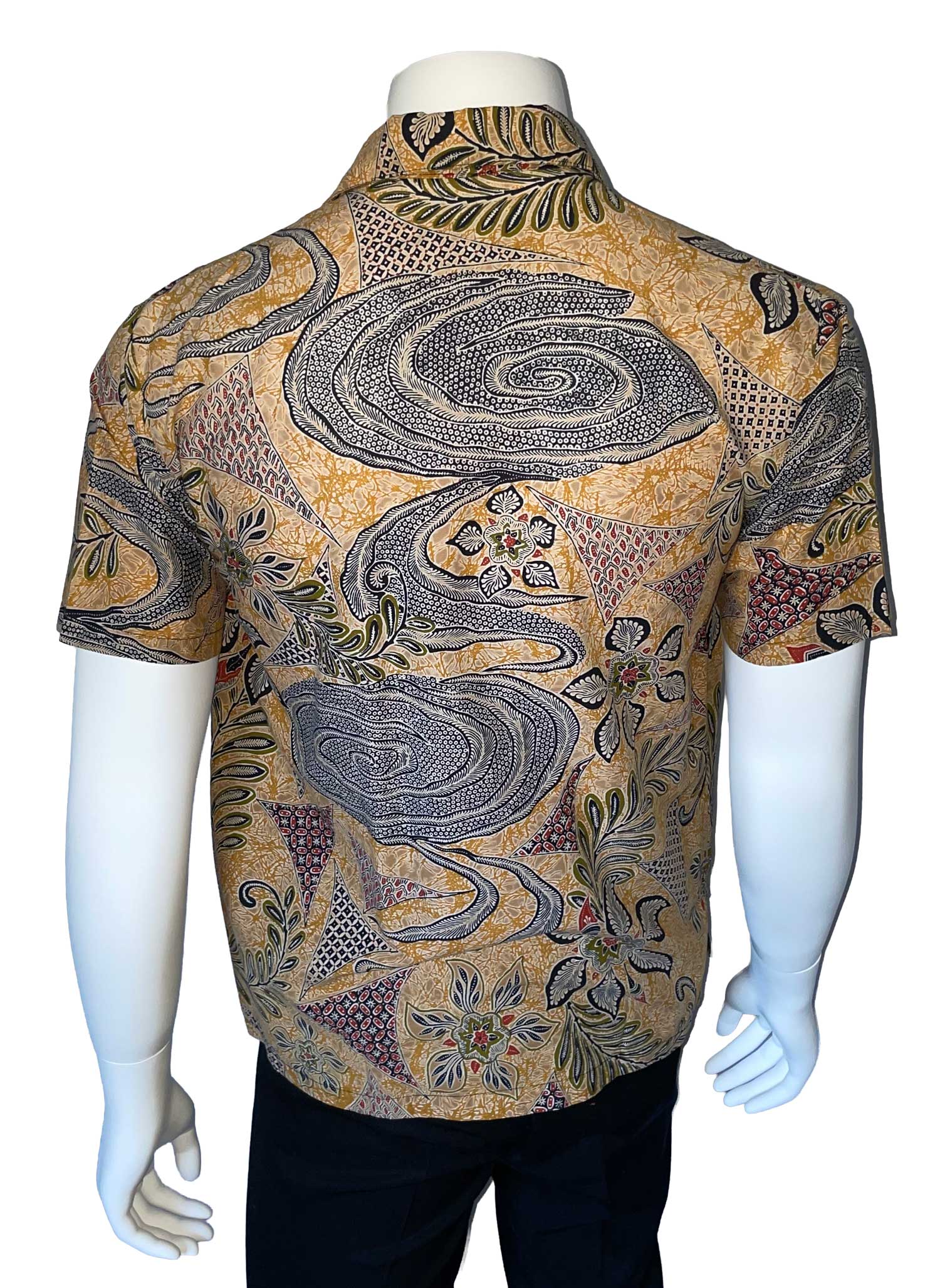 Unworn 1980s Thai short sleeve shirt