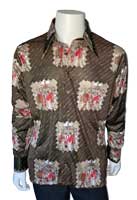 1970s Oleg Cassini designer shirt
