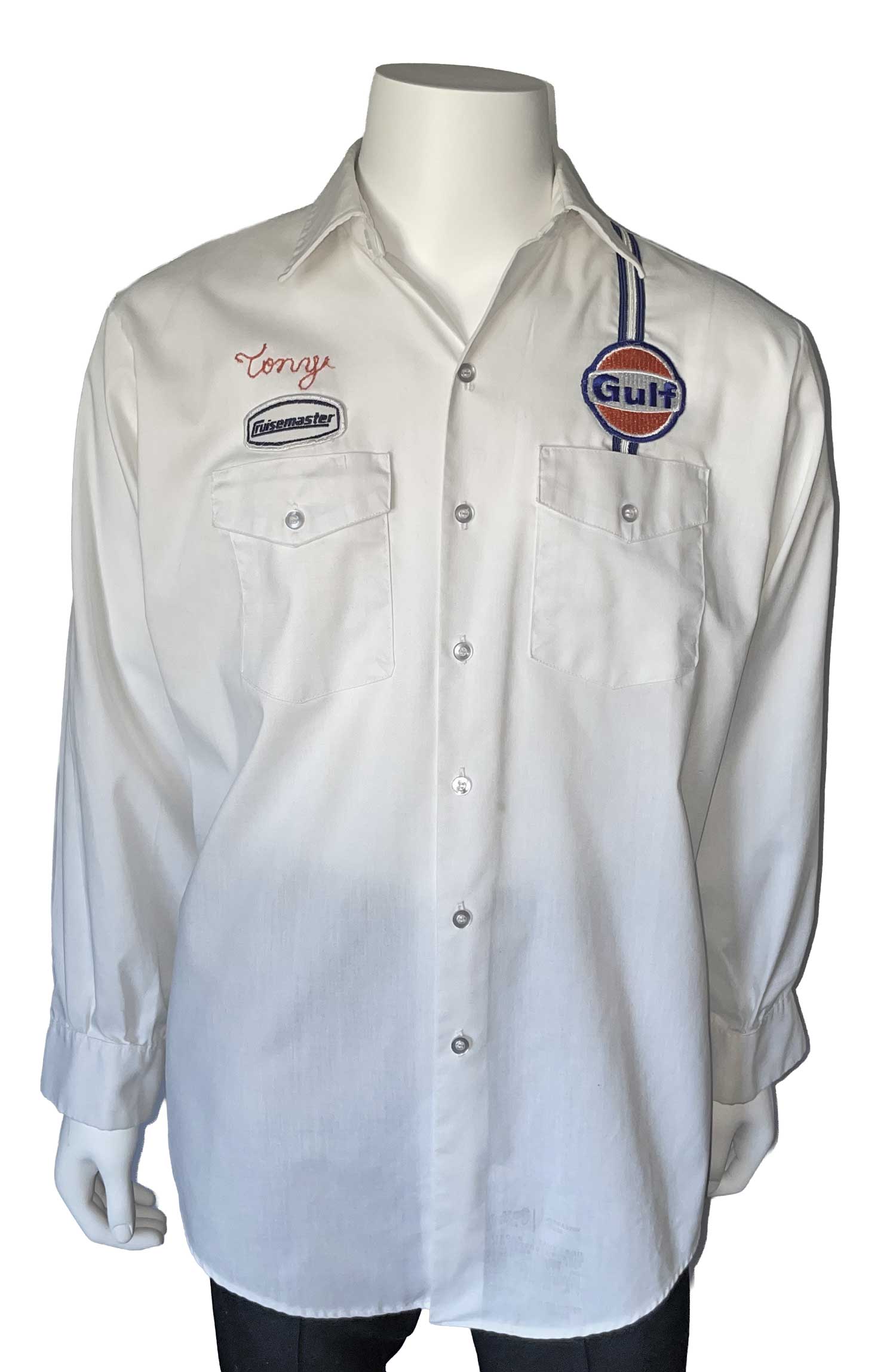 1970s Gulf Oil Gas Station Shirt
