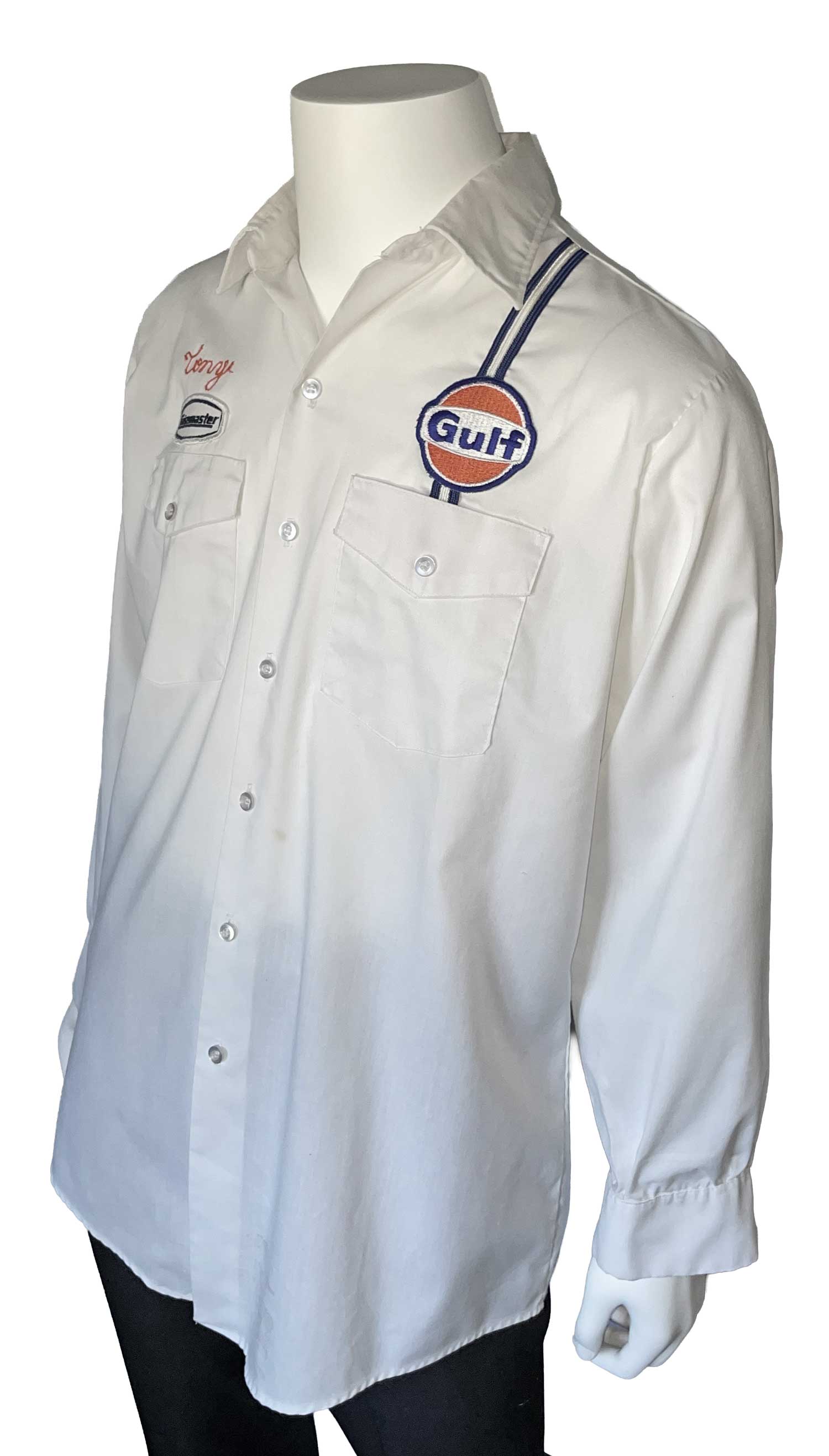 1970s Gulf Oil Gas Station Shirt
