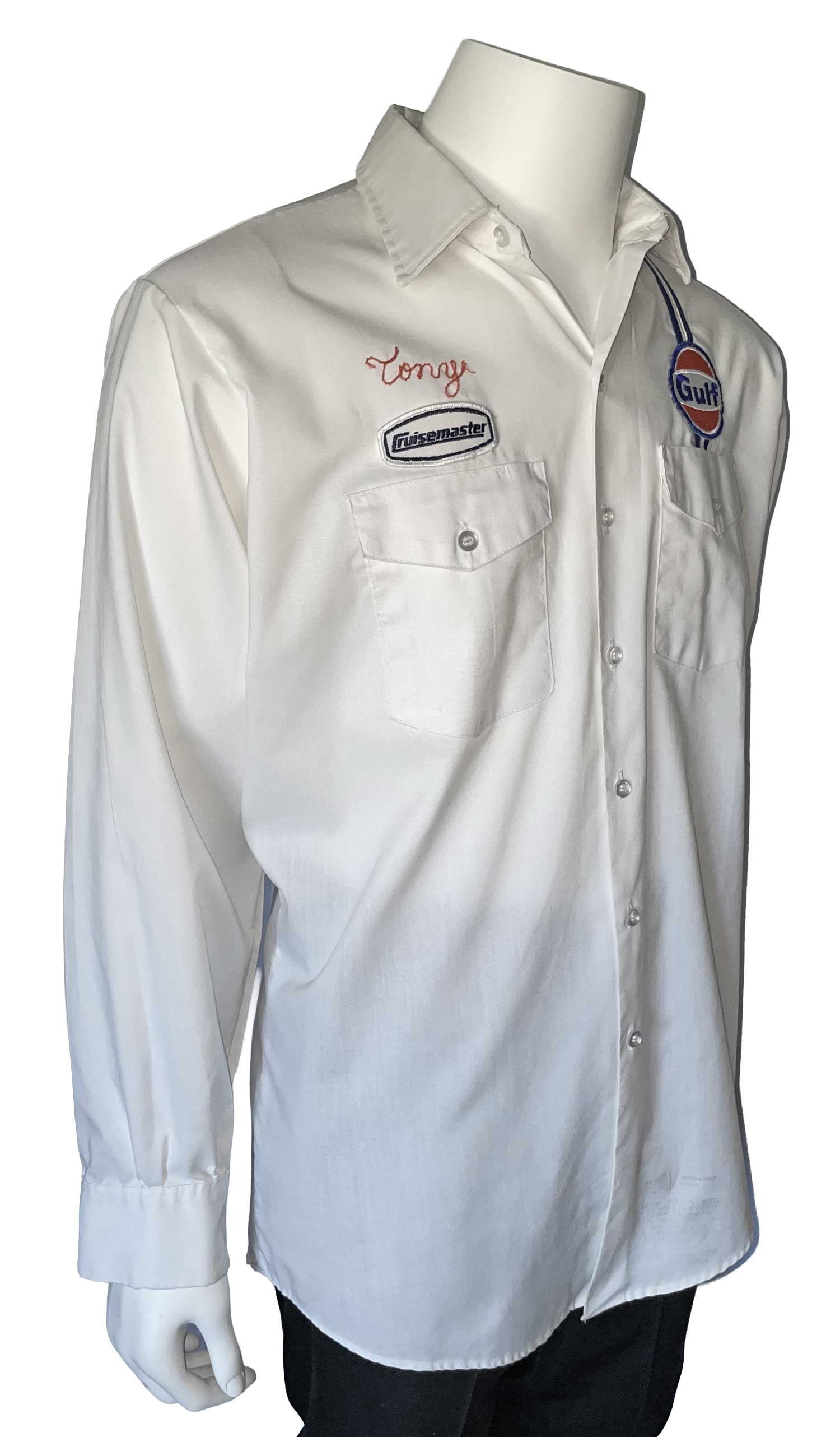 1970s Gulf Oil Gas Station Shirt