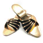Black and Gold Slides