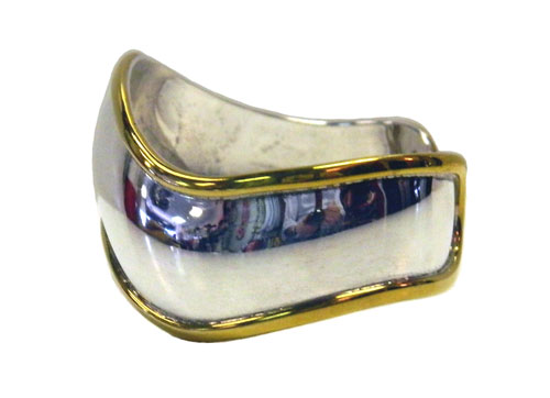 vintage Mexican silver cuff bracelet