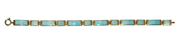 David Andersen guilloche  bracelet