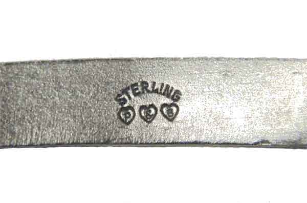 Vintage sterling silver brooch