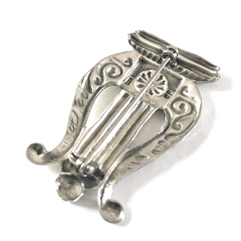 sterling silver brooch