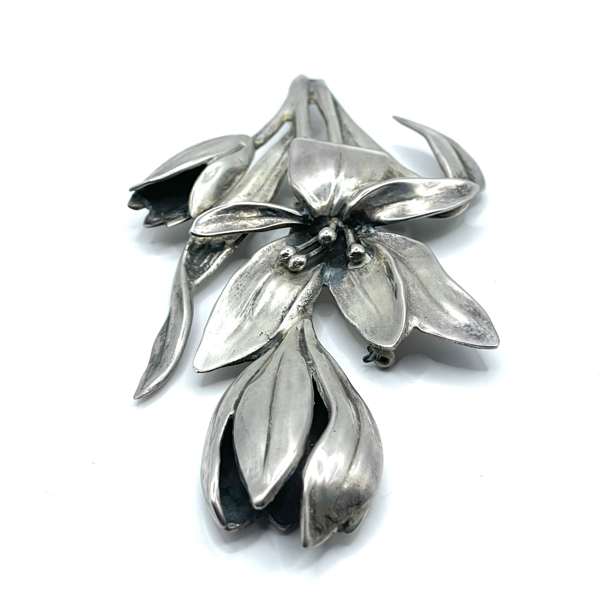 1940s sterling brooch