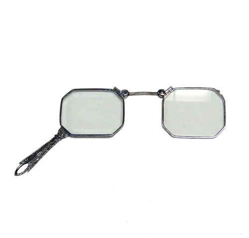 Sterling silver antique lorgnette