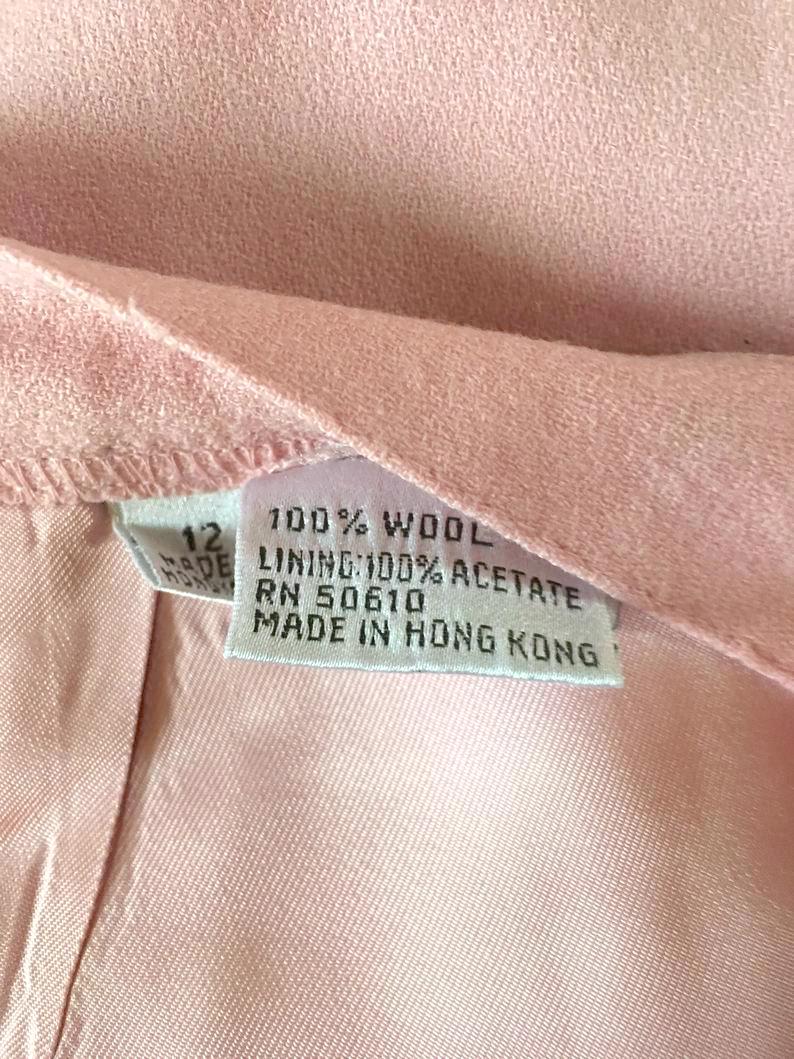 vintage pink skirt