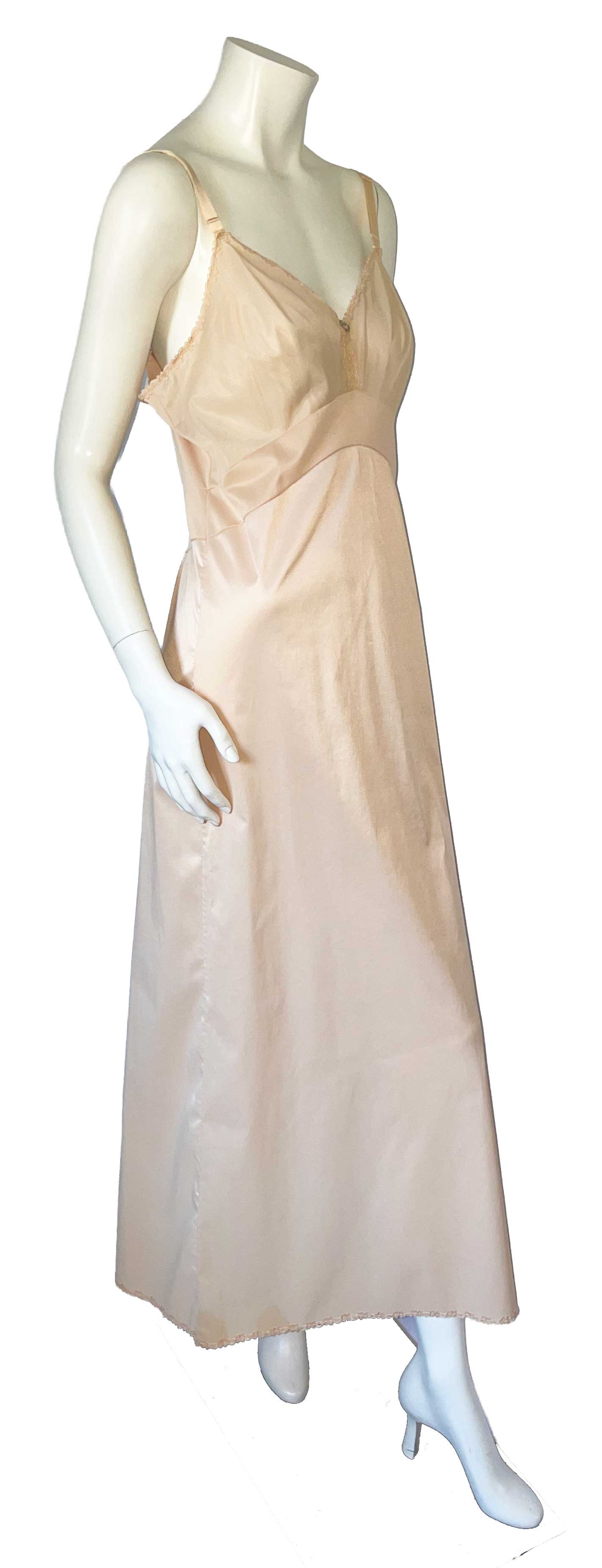 long vintage slip