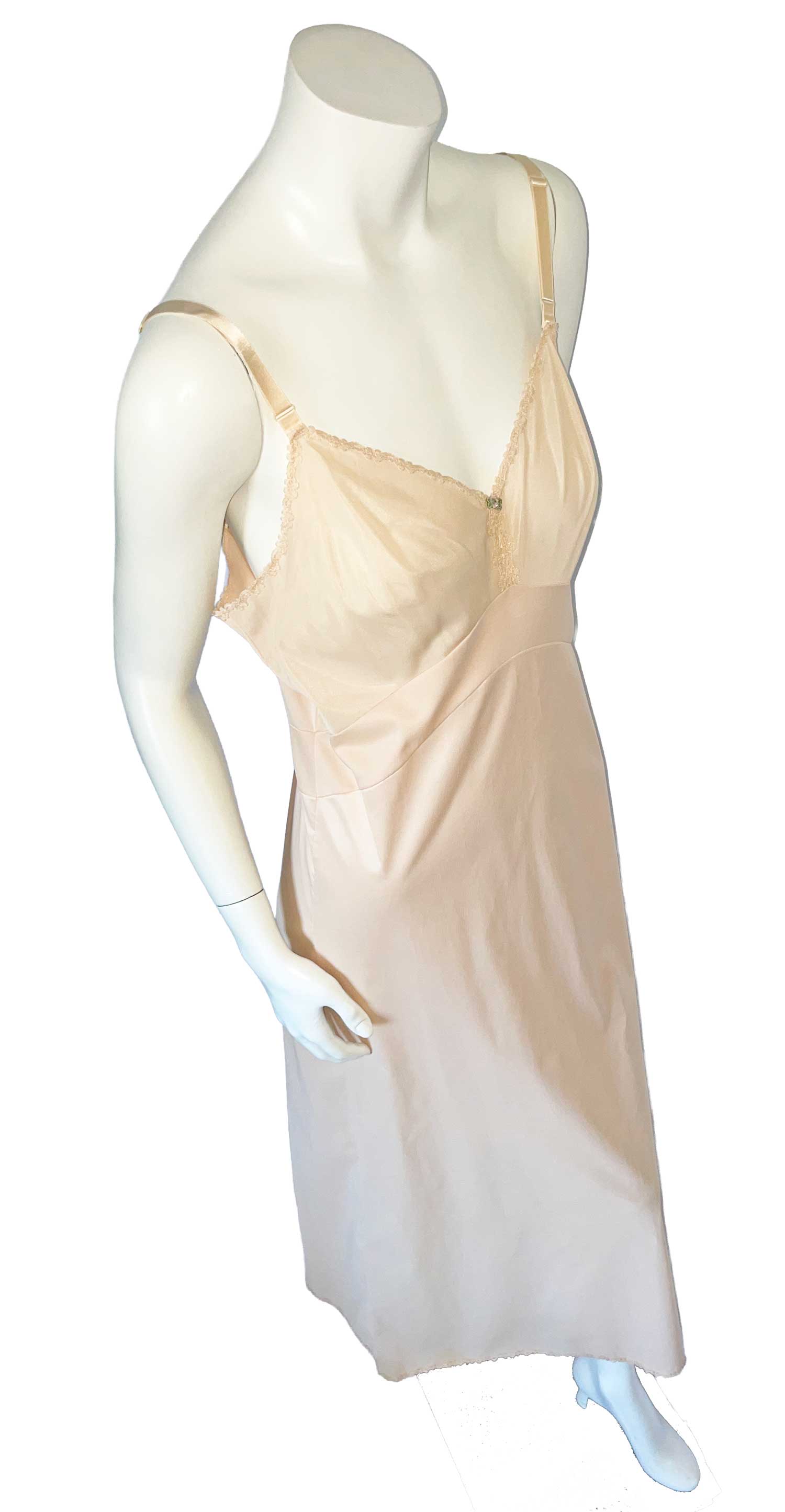 long vintage slip