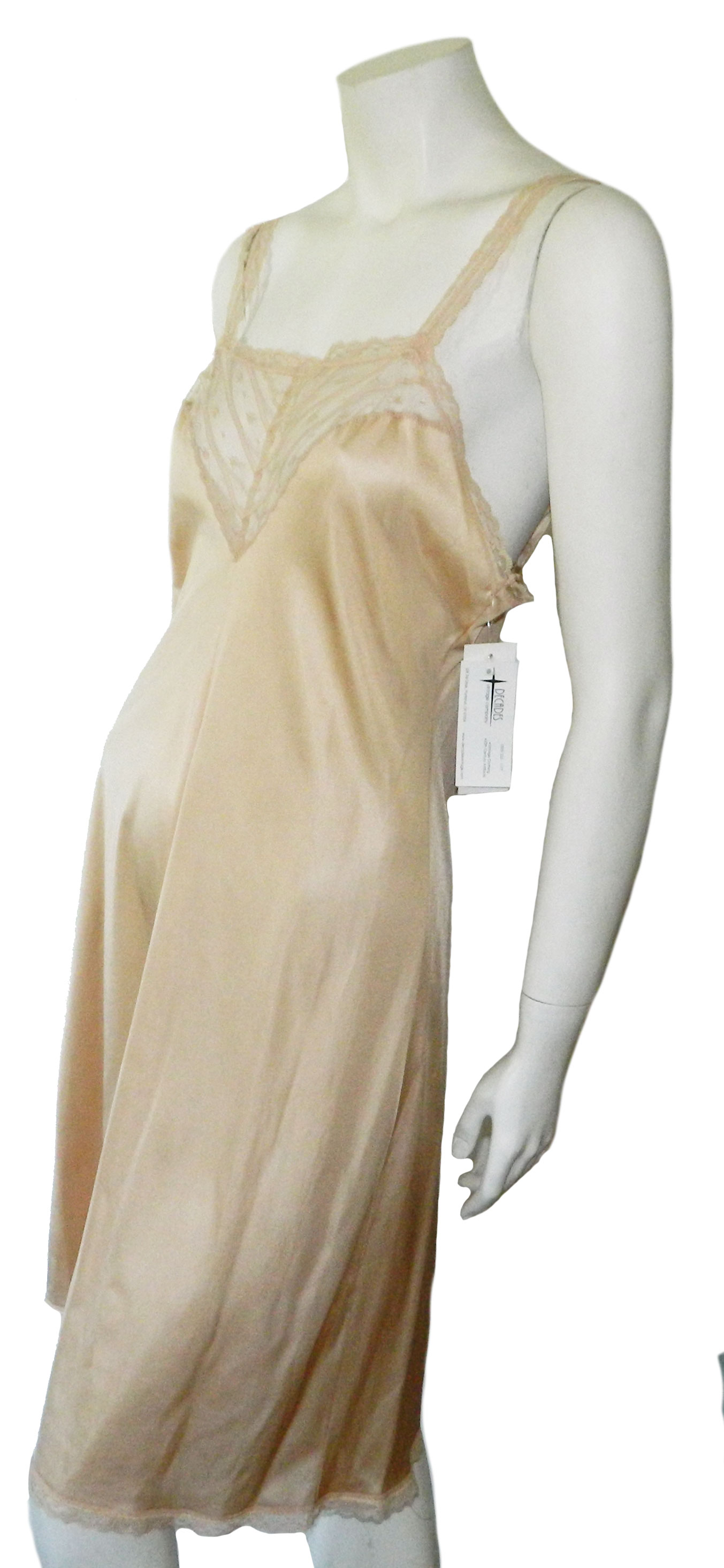 vintage lace slip