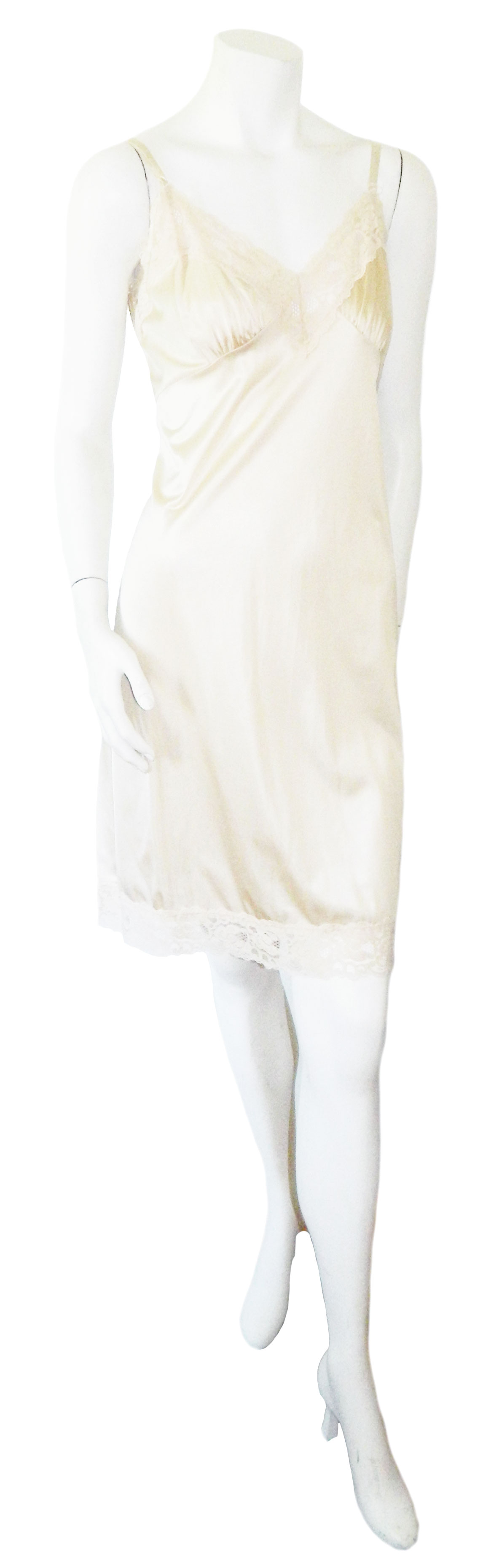 vintage lace slip