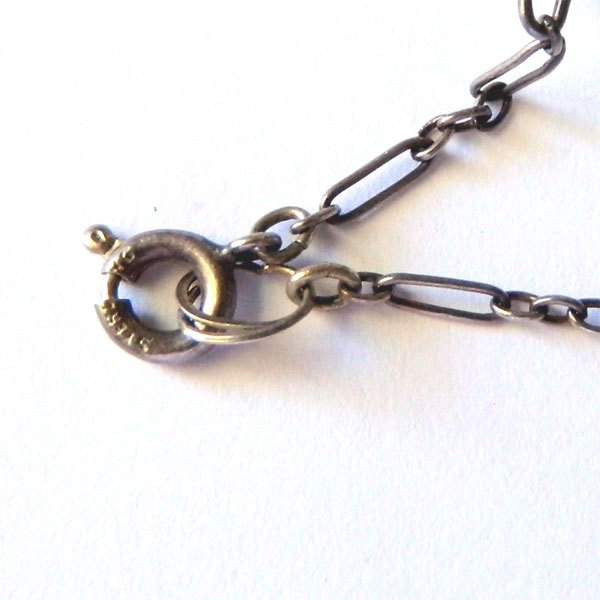 1920's sterling Pools of Light necklace