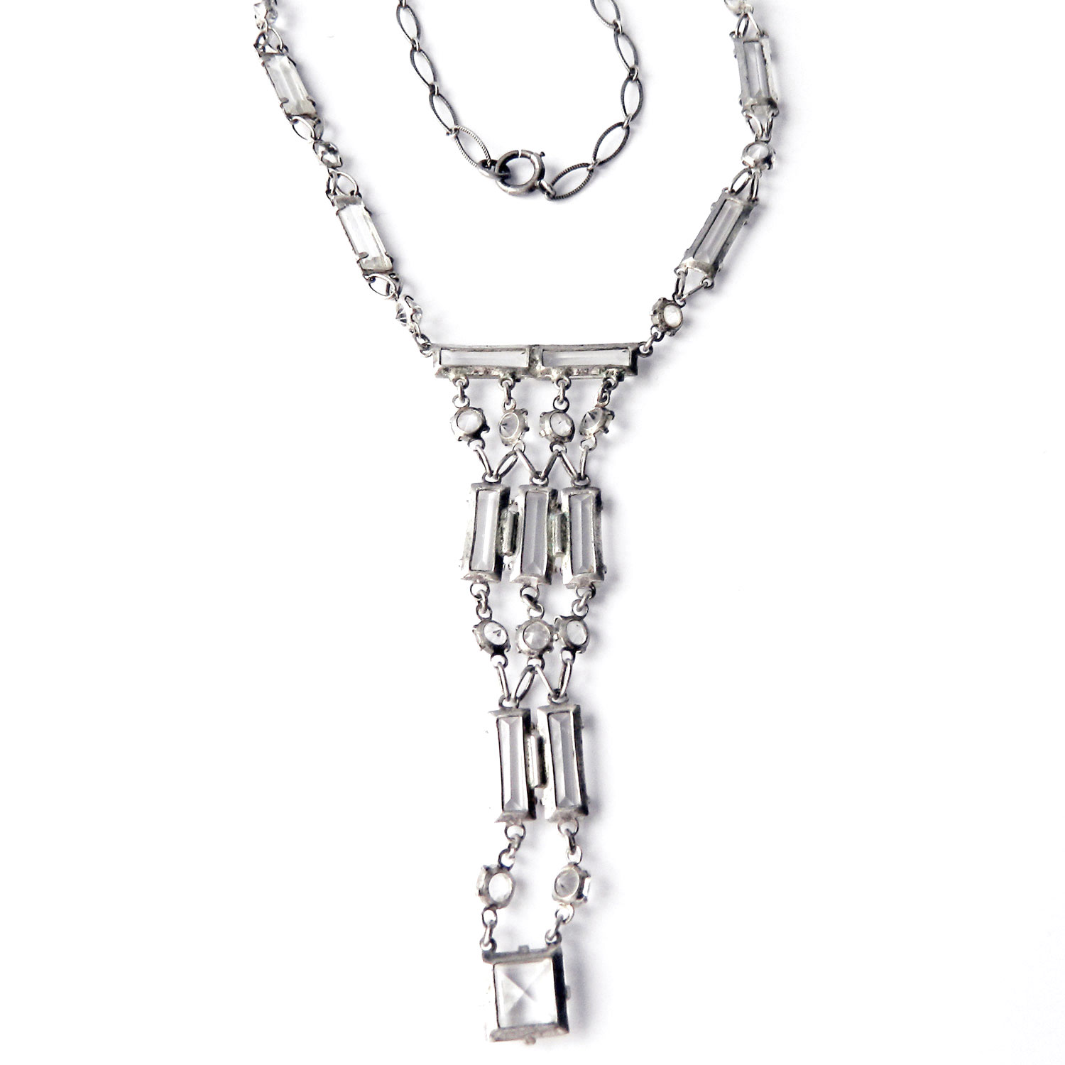 Art deco pendant necklace