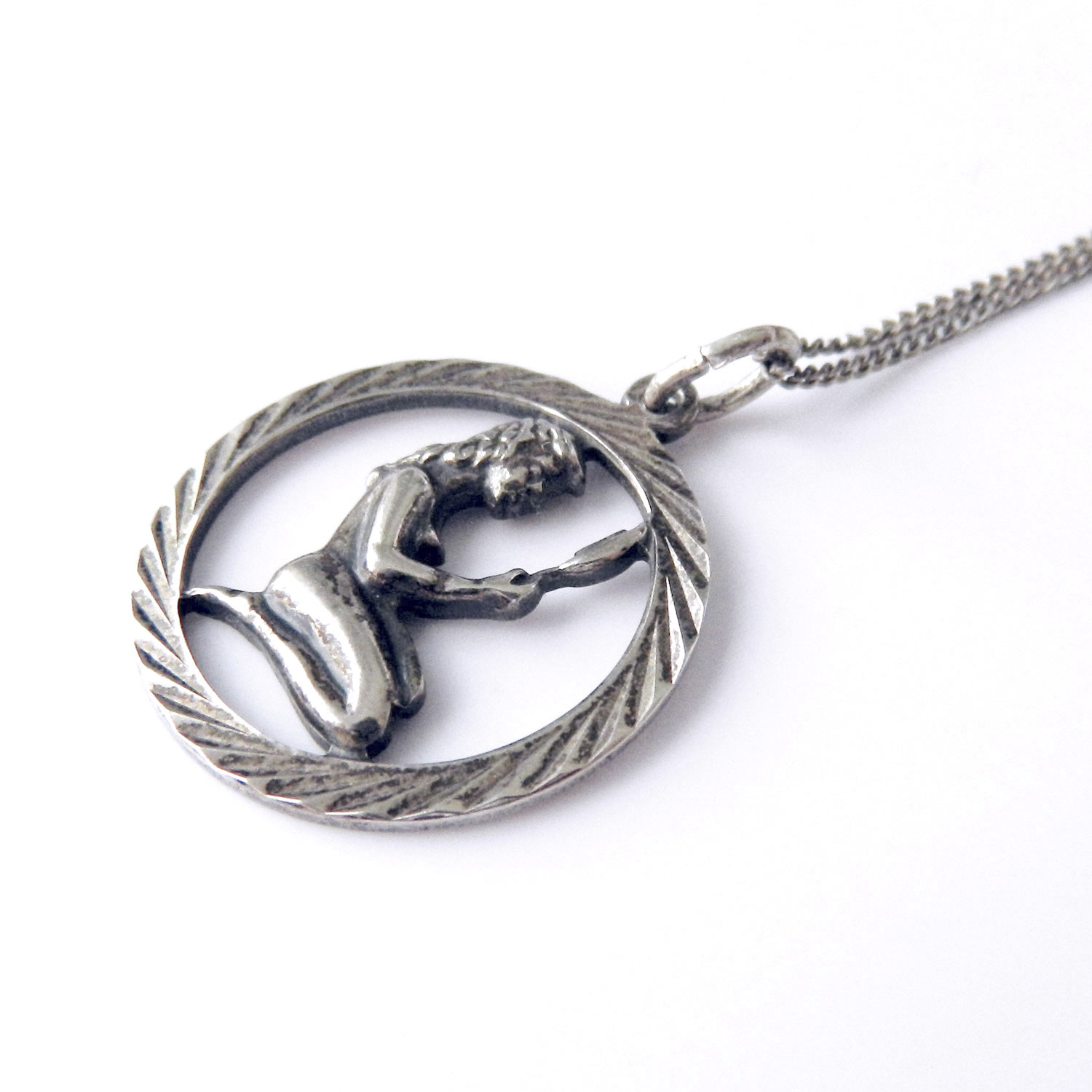 Sterling pendant necklace