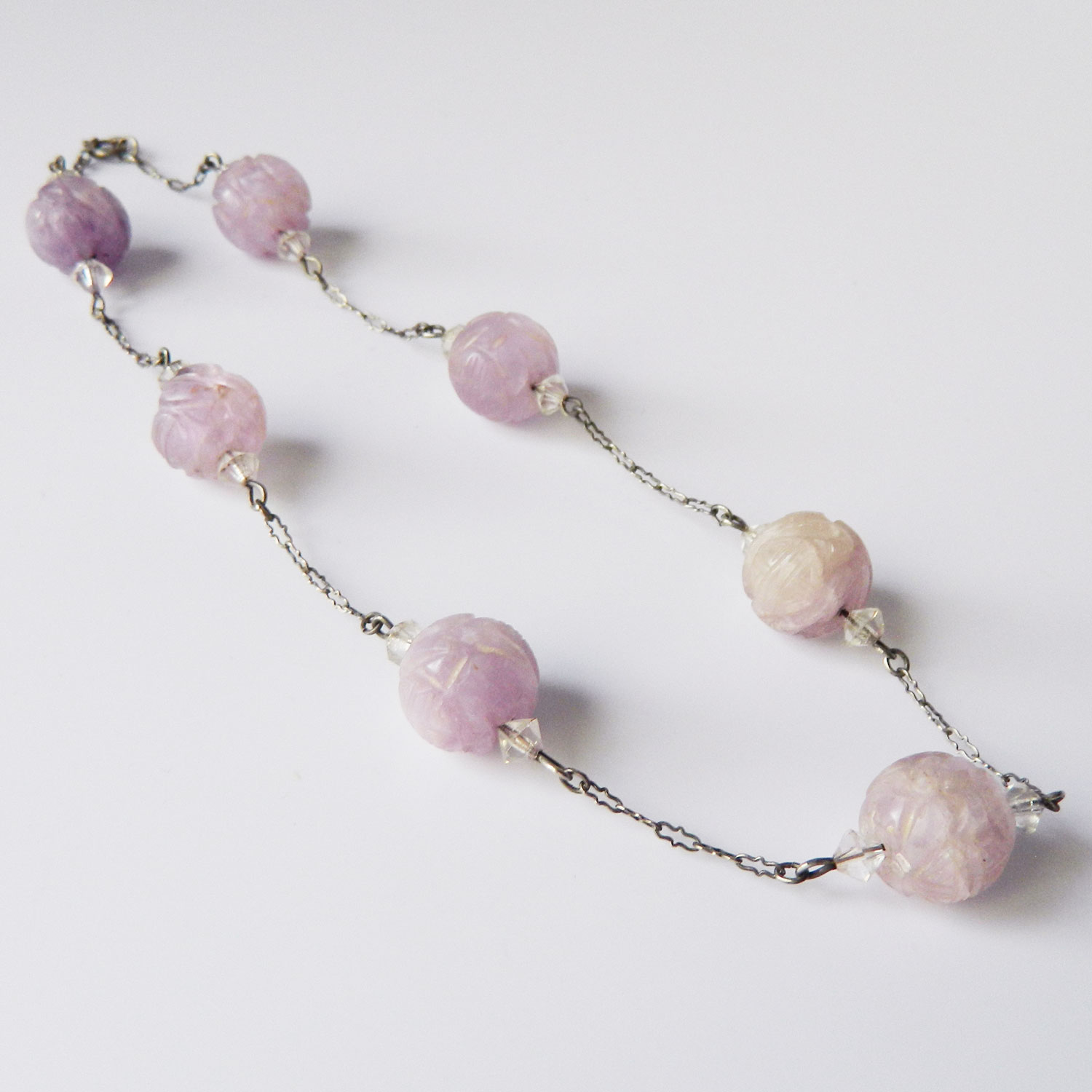 1920's amethyst necklace