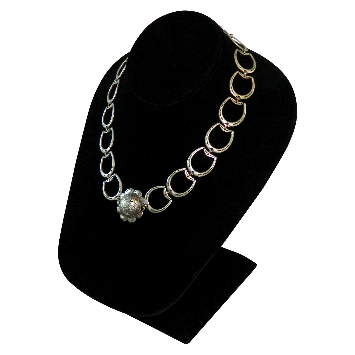 Vintage horseshoe necklace