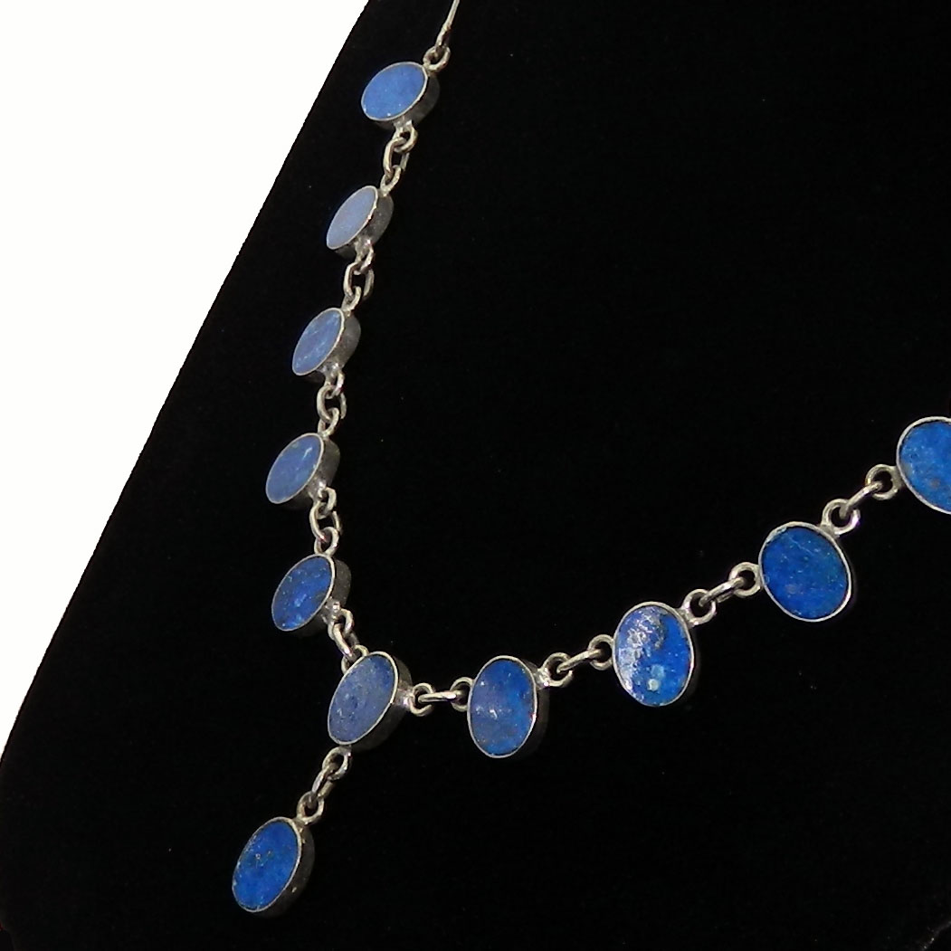 Sterling silver Lapis Lazuli necklace