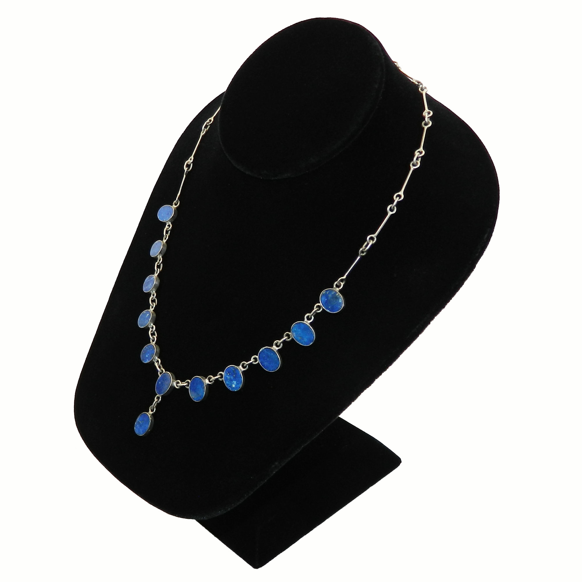 Sterling silver Lapis Lazuli necklace