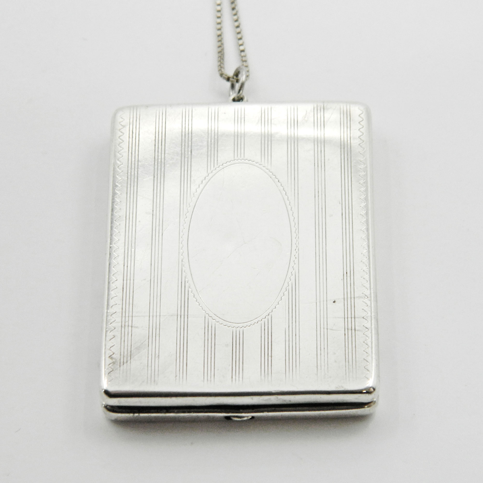 Antique sterling silver locket