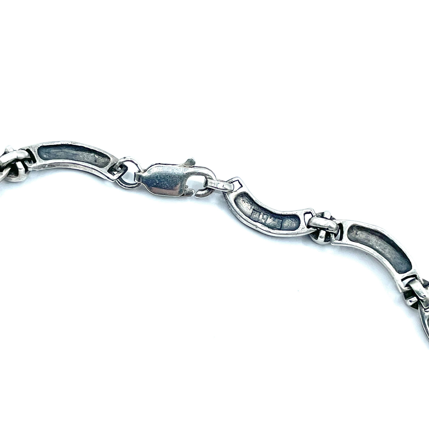 Sterling Silver Marcasite Necklace