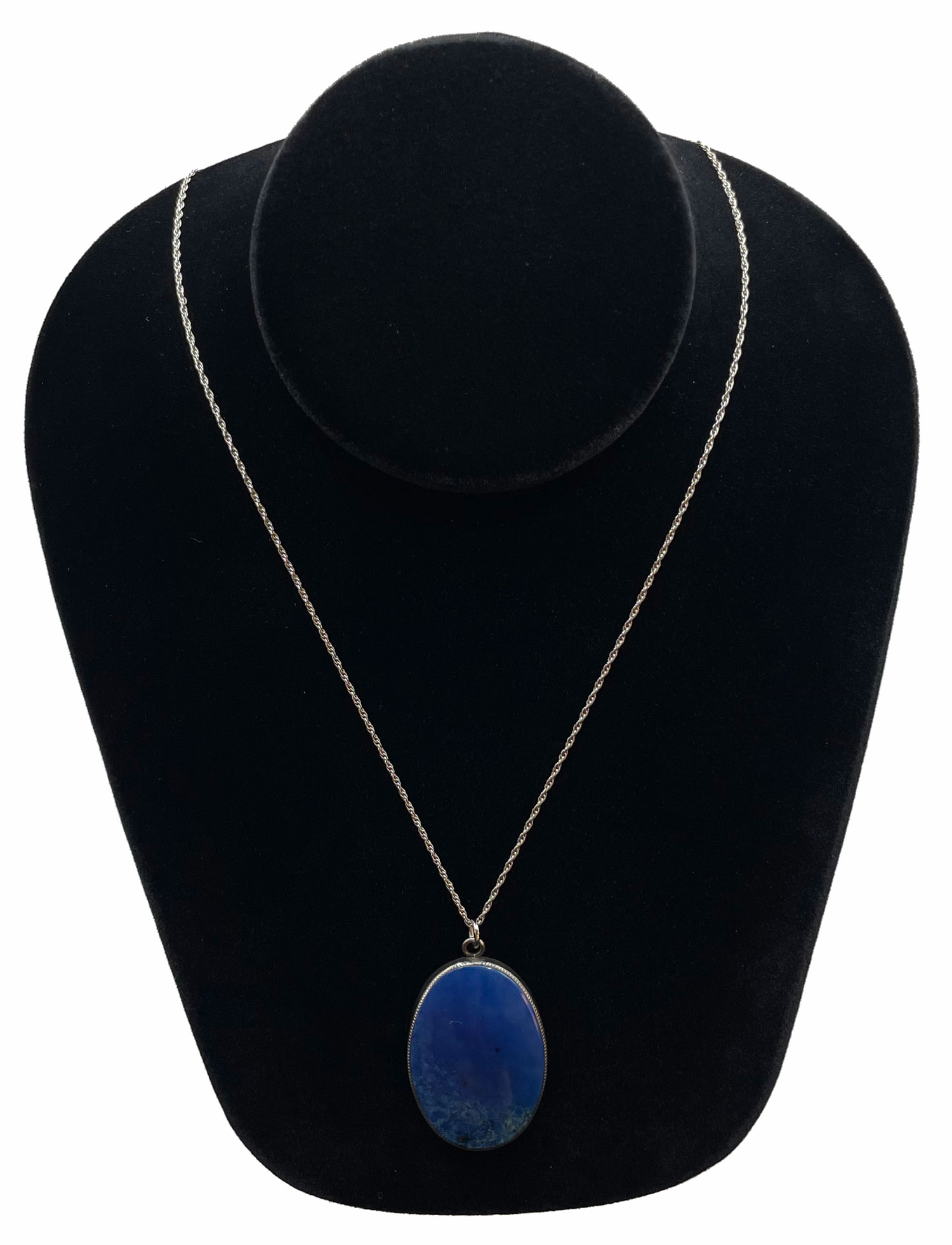 Sterling silver Lapis Lazuli necklace