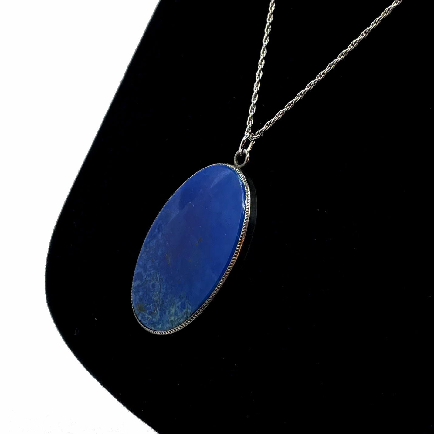 Sterling silver Lapis Lazuli necklace