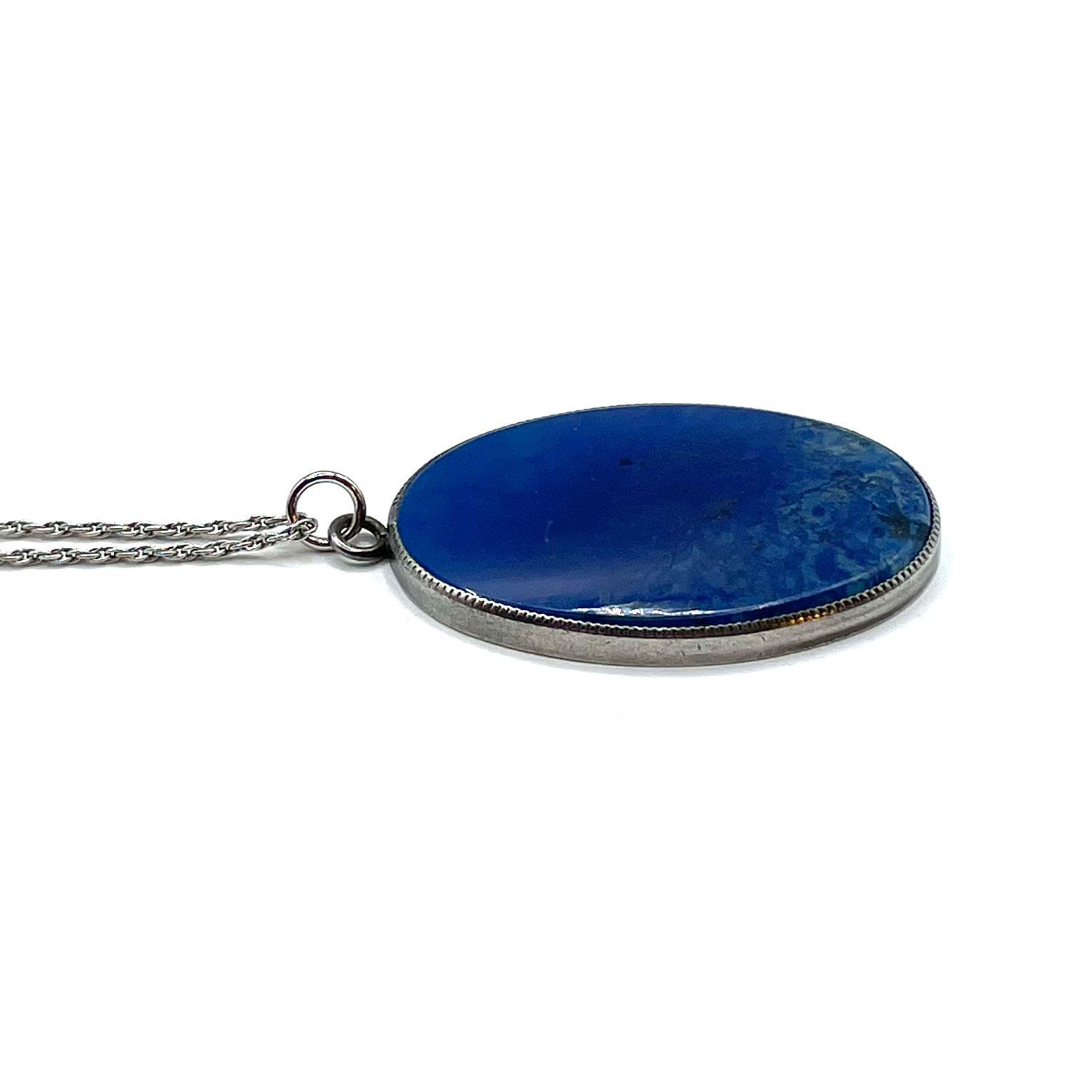 Sterling silver Lapis Lazuli necklace