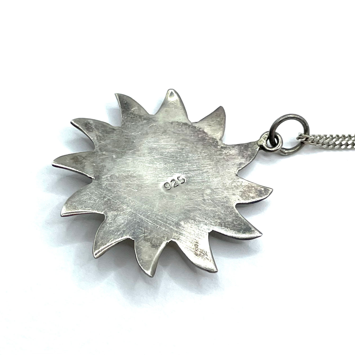 Sterling Silver Sun Pendant