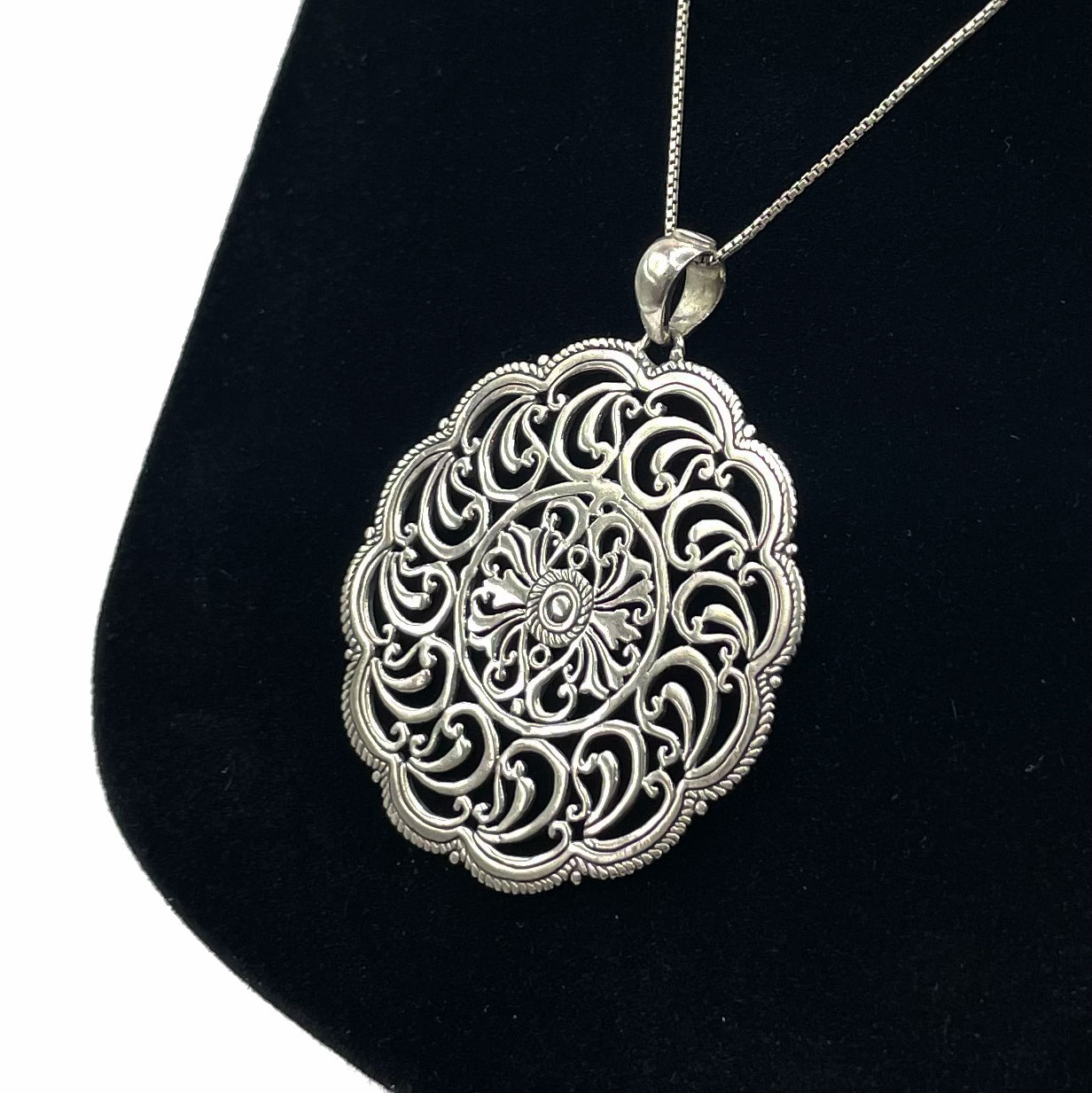Sterling Silver Pendant Necklace