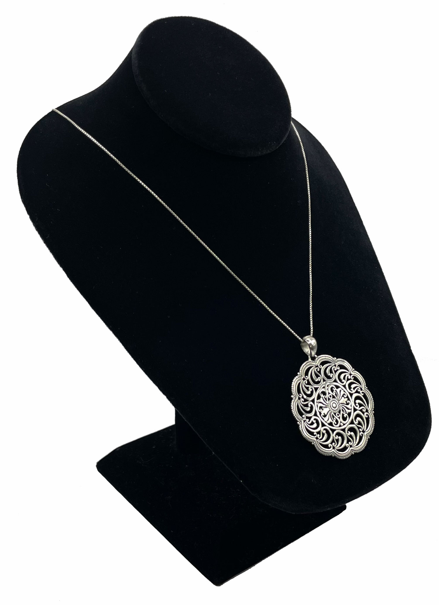 Sterling Silver Pendant Necklace