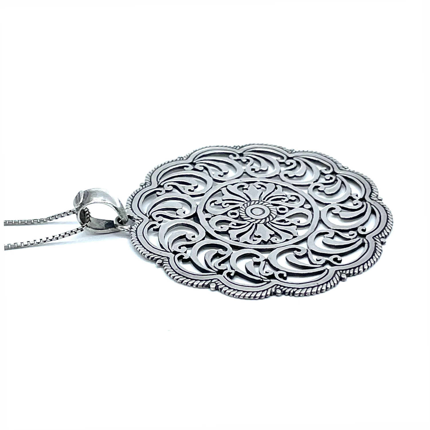 Sterling Silver Pendant Necklace