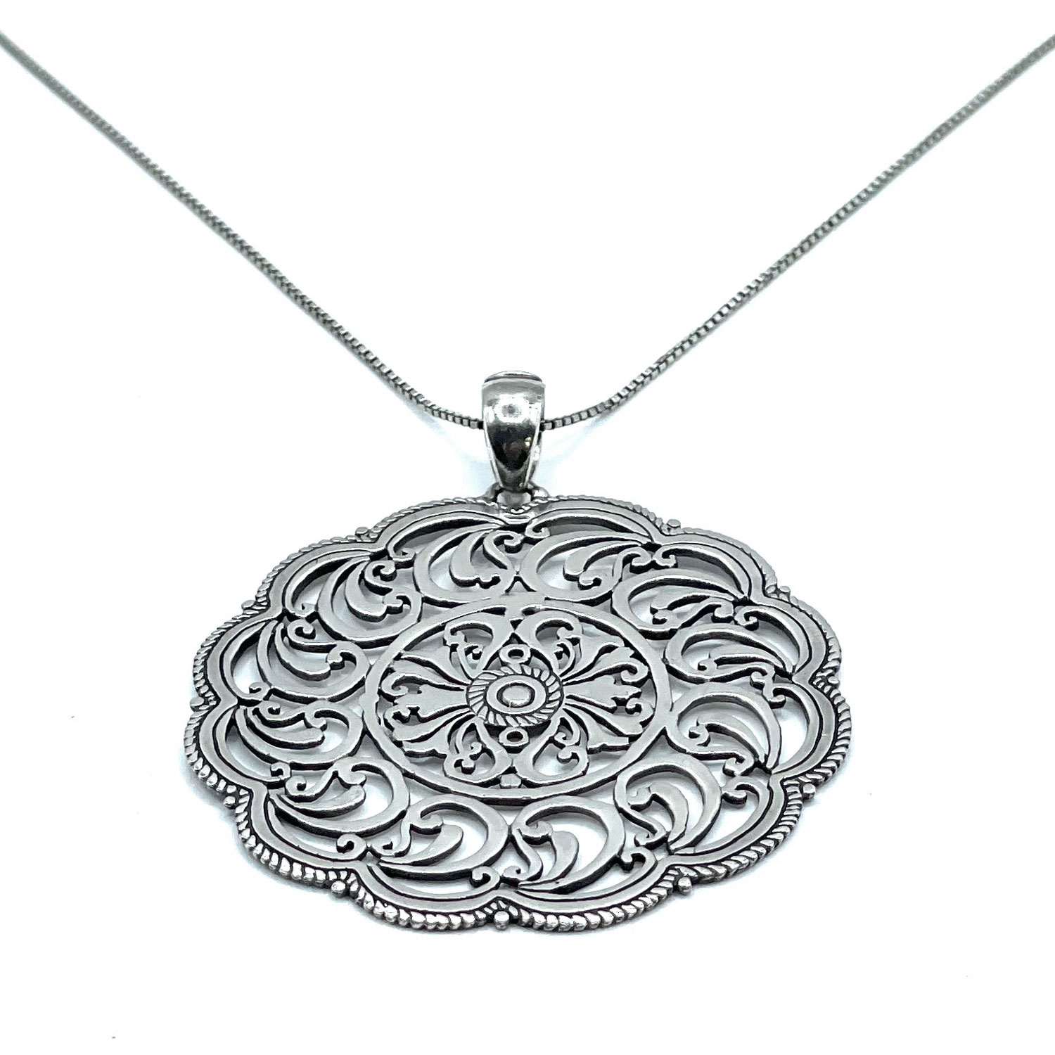 Sterling Silver Pendant Necklace