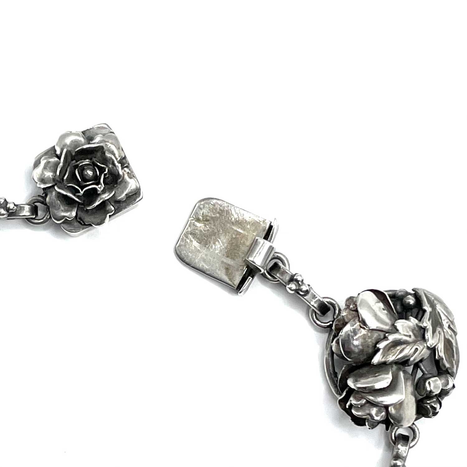 1940s Hobe Sterling Necklace