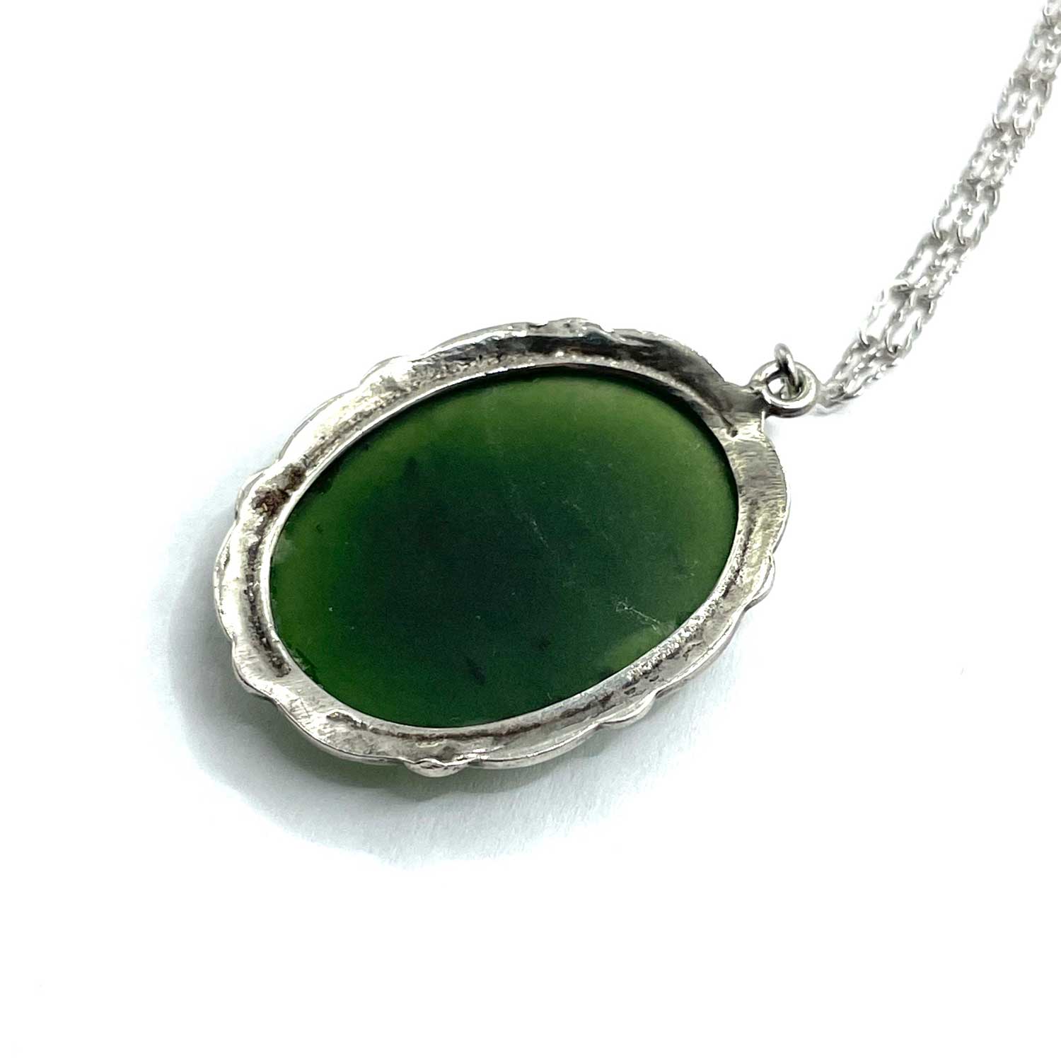 Art Deco jade pendant