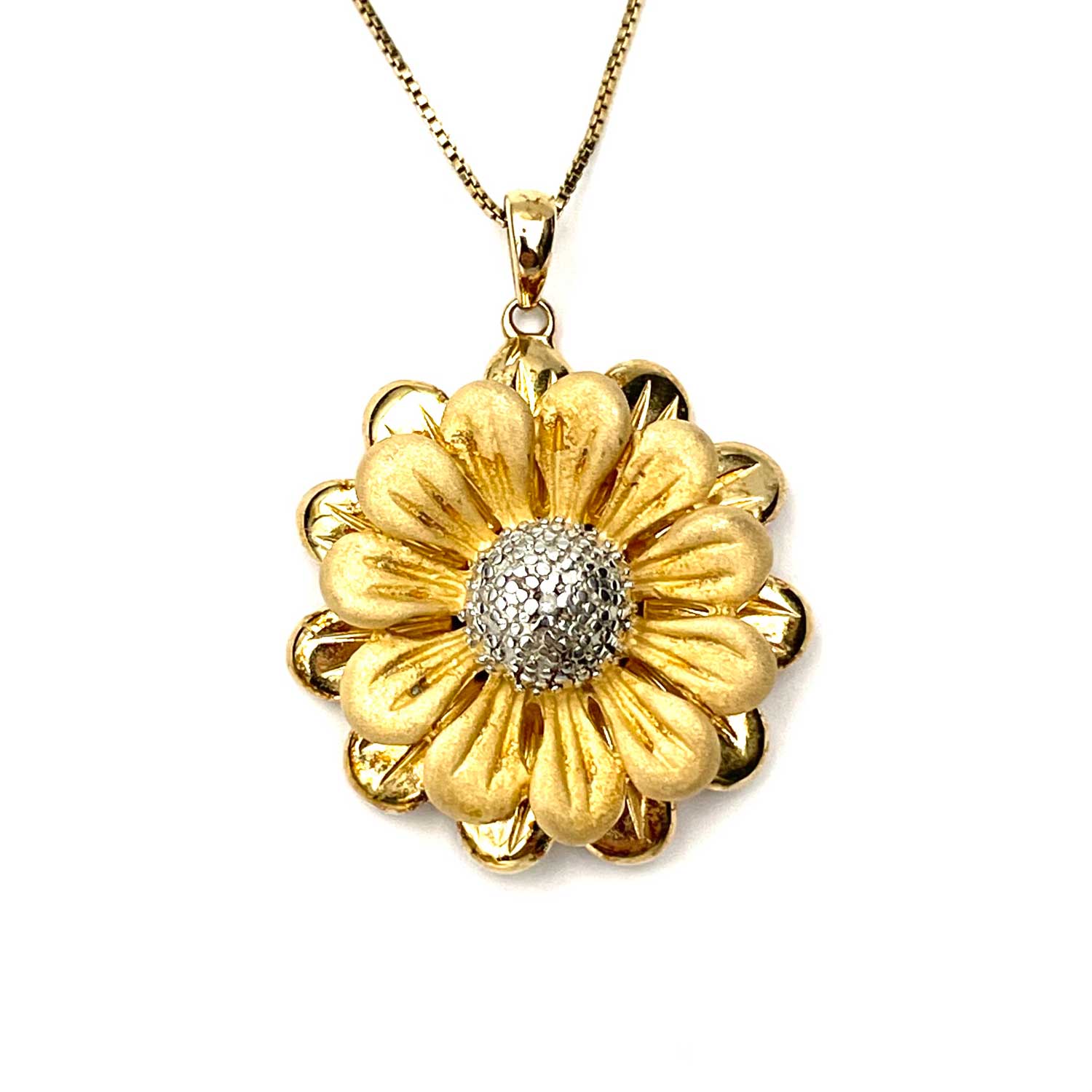 Sterling silver pendant necklace