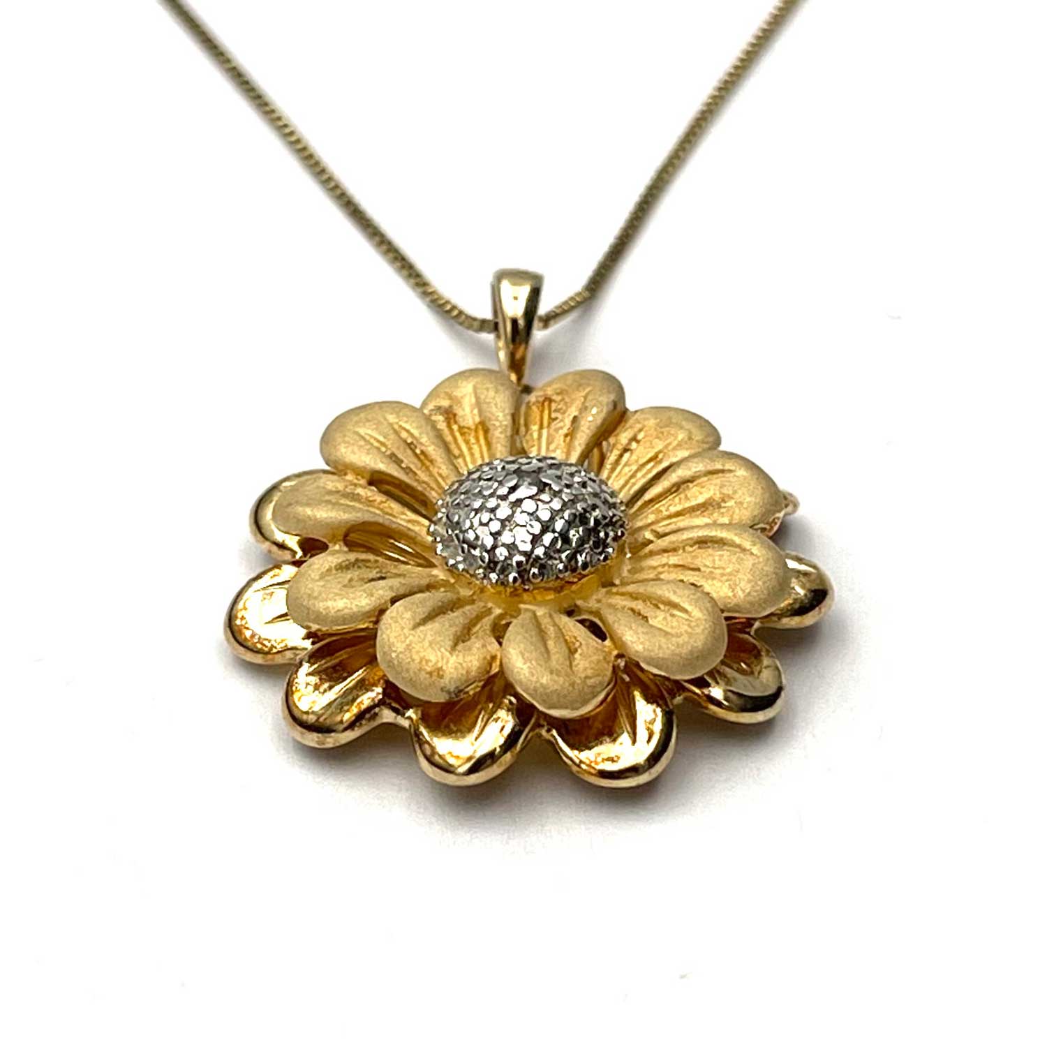 Sterling silver pendant necklace