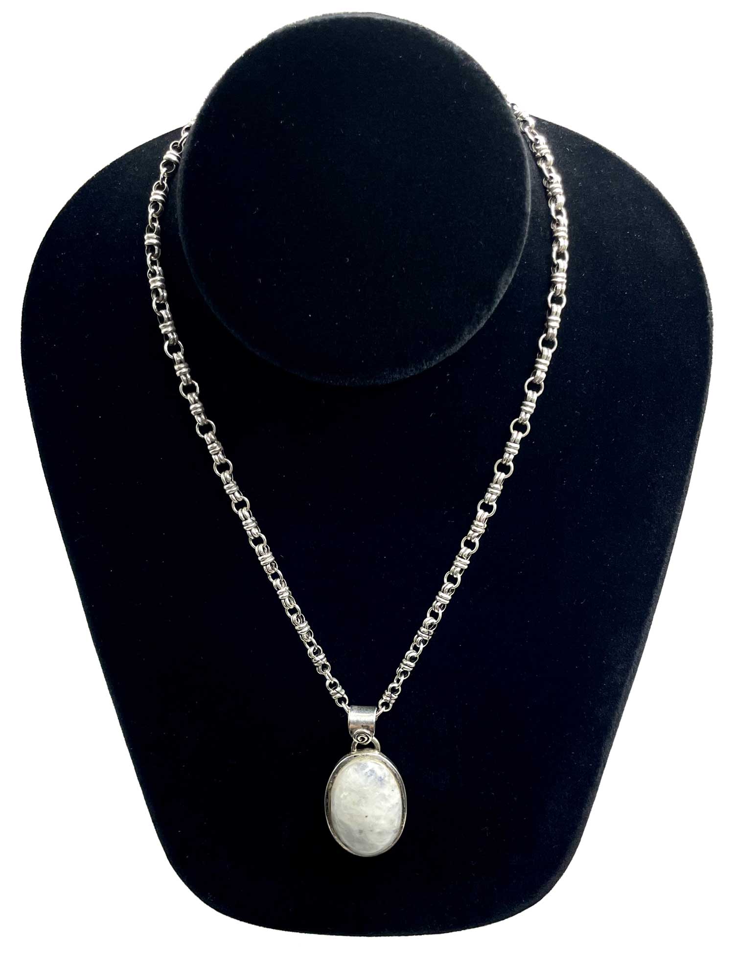 Sterling Moonstone Pendant
