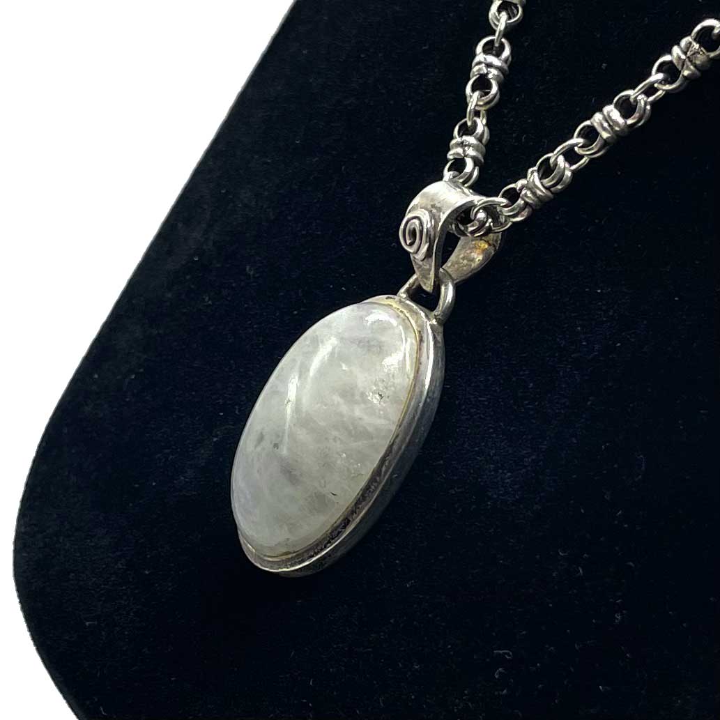 Sterling Moonstone Pendant