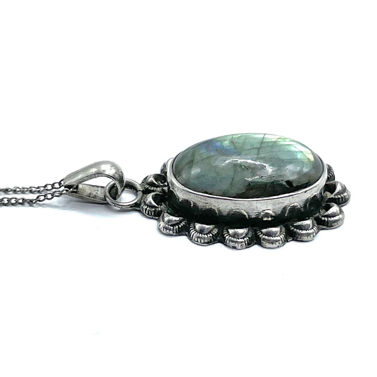 Sterling Labradorite Pendant