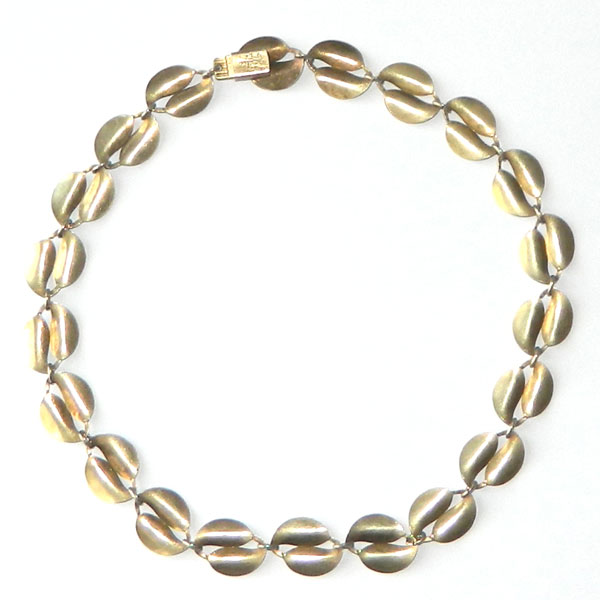 David Andersen enameled necklace