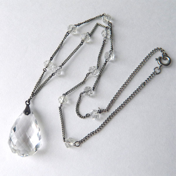 Pools of Light crystal necklace