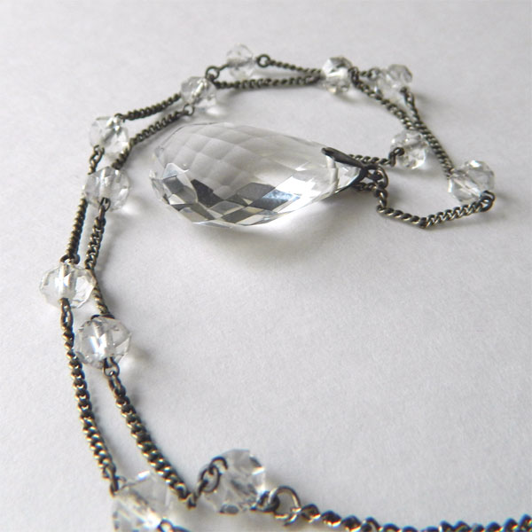 Pools of Light crystal necklace