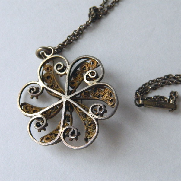 Sterling pendant necklace