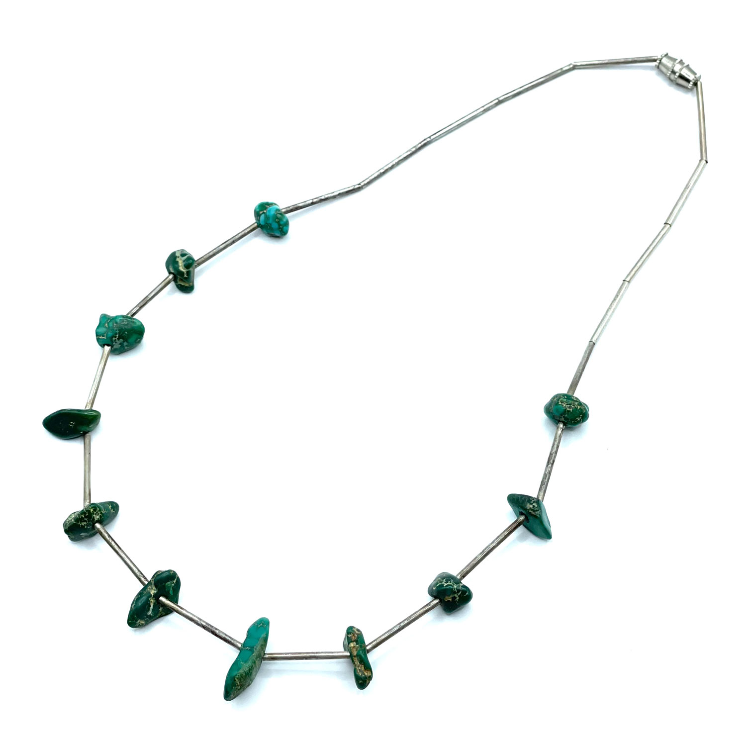Sterling silver turquoise necklace