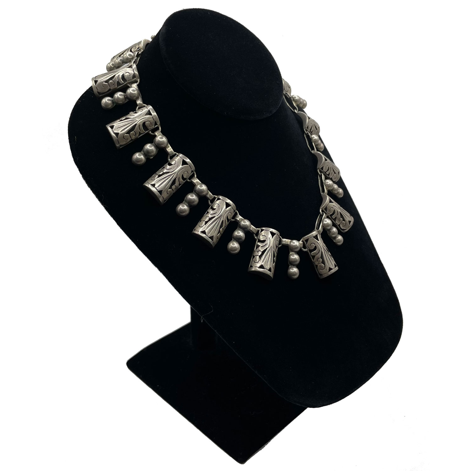 Mexican silver necklace