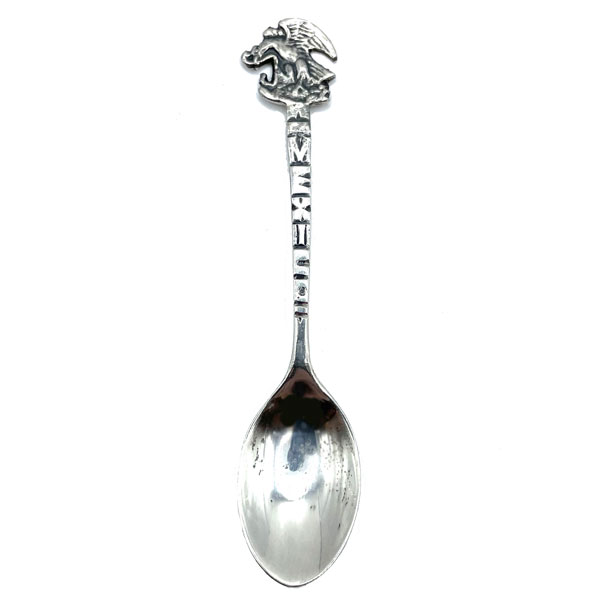 Vintage Mexican silver souvenir spoon