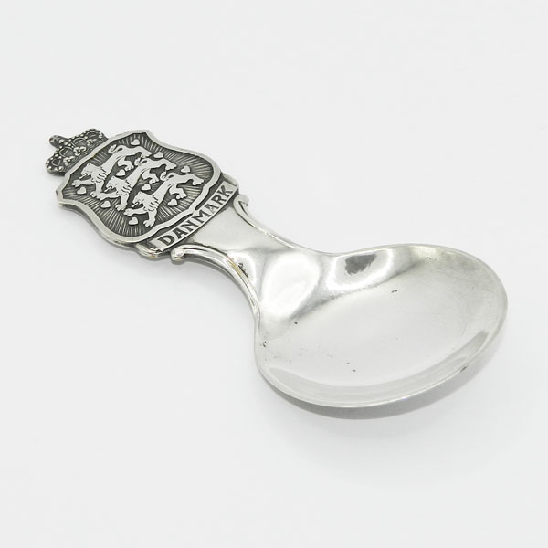 Denmark souvenir sugar spoon